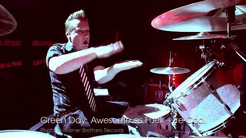Green Day Awesome as Fuck - Tre Cool